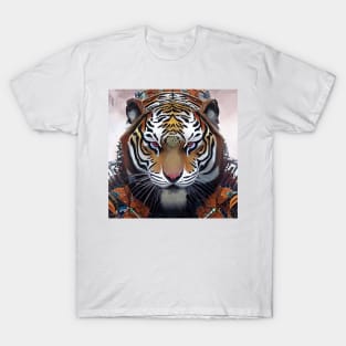 Tiger animal ground wild predator T-Shirt